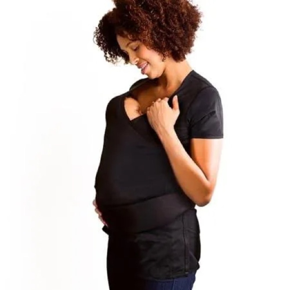Nuroo pocket newborn carrier black XS